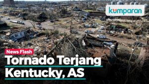 Sebanyak 70 Orang di Kentucky, AS Tewas usai Diterjang Tornado Dahsyat