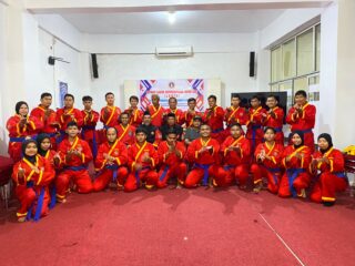 Tapak Suci Ikut Meriahkan Milad ITKES Muhammadiyah Sidrap