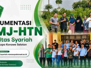 Mahasiswa Hukum Tata Negara IAI Rawa Aopa Tunjukkan Aksi Nyata: Satu Ekor Kambing untuk Warga Potoro