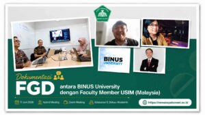Menjadi Komite Saintifik BINUS, Pimpinan IAI Rawa Aopa Diundang Dalam Pertemuan Akademik Bersama USIM Malaysia