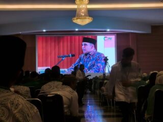 Pimpinan IAI Rawa Aopa Hadiri Pembukaan Muktamar Al Washliyah, Bawa Misi Sinergi Kampus