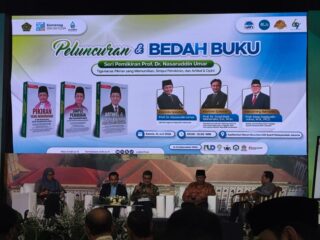 Wakil Rektor IAI Rawa Aopa Konawe Selatan Hadiri Launching Buku Pemikiran Menteri Agama